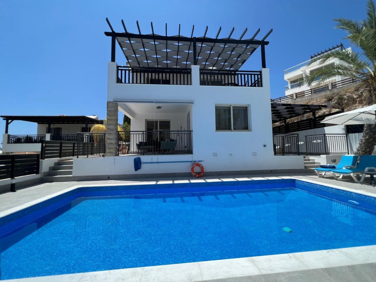 Villa Marina Sea-View Private Pool Pégeia Exteriör bild