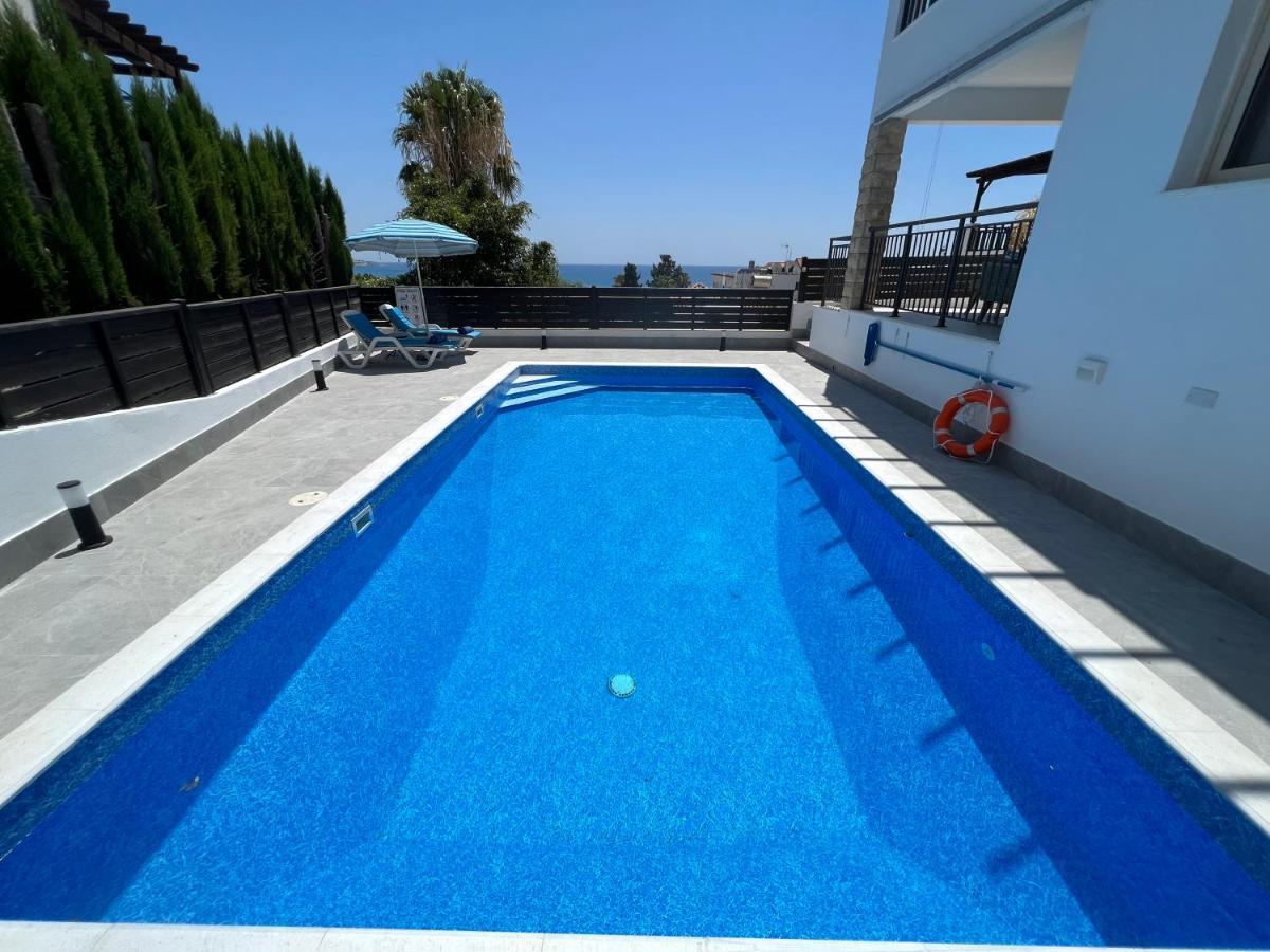 Villa Marina Sea-View Private Pool Pégeia Exteriör bild