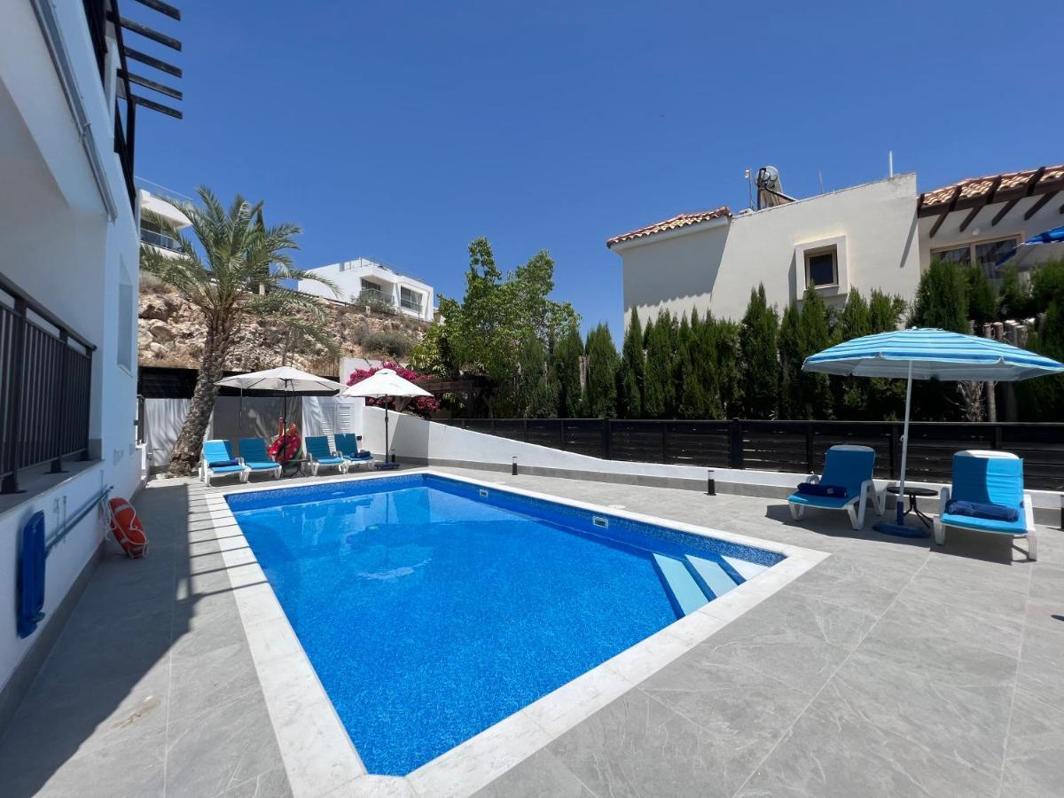 Villa Marina Sea-View Private Pool Pégeia Exteriör bild