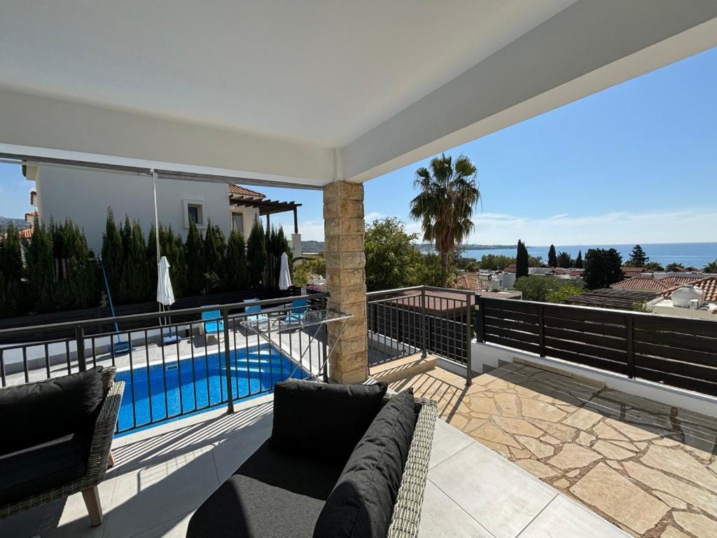 Villa Marina Sea-View Private Pool Pégeia Exteriör bild