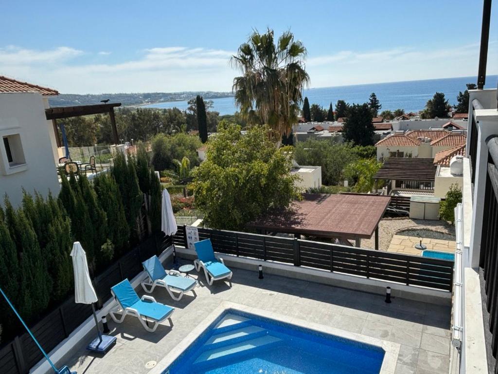 Villa Marina Sea-View Private Pool Pégeia Exteriör bild